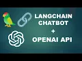 LangChain Chatbot with OpenAI API System Human Messages