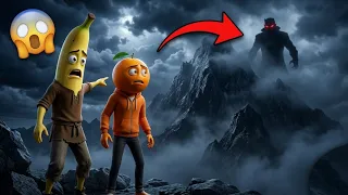 Pahaar Ke Peeche Chhupa Dushman 😱 | Kela Aur Orange | Vegetable Cartoon Story @NaeemAStudio1