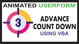 UserForm Animation Part-5 How to Create Advance Count Down using VBA
