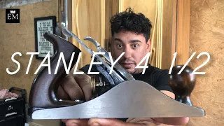 RESTAURÉ UN CEPILLO DIFÍCIL DE CONSEGUIR: Stanley  Bailey 4 1/2