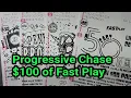 Progressive Jackpot Hunting 100 in Fast Play Trying 4 different games