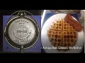 Cast Iron Waffles in an Antique Griswold Cast Iron Waffle Maker - How To Plenty of Tips