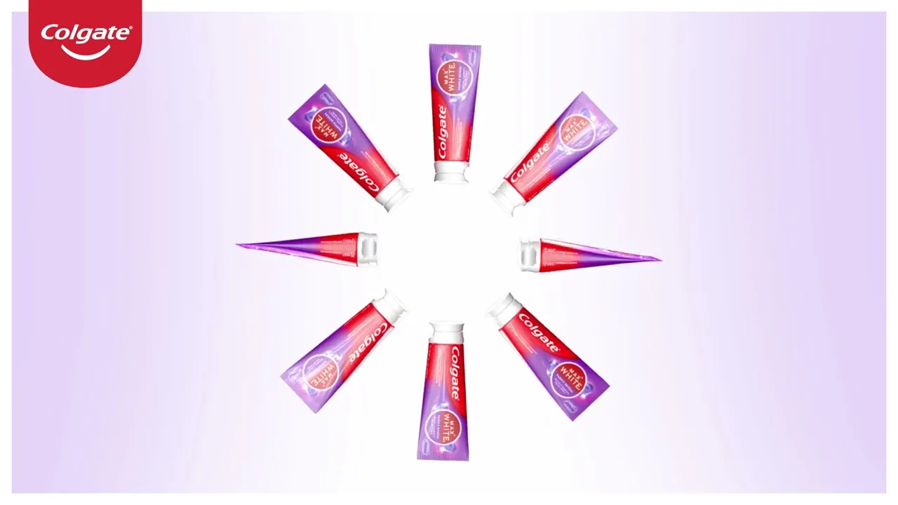 Colgate 3D medical product video