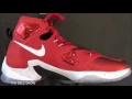 Nike Air Lebron James 13 Red Shoe Review By Cousin Delz