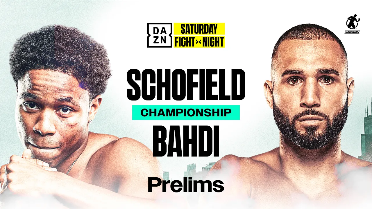 FLOYD SCHOFIELD VS. LUCAS BAHDI PRELIMS LIVESTREAM 2026-10-10 20:01