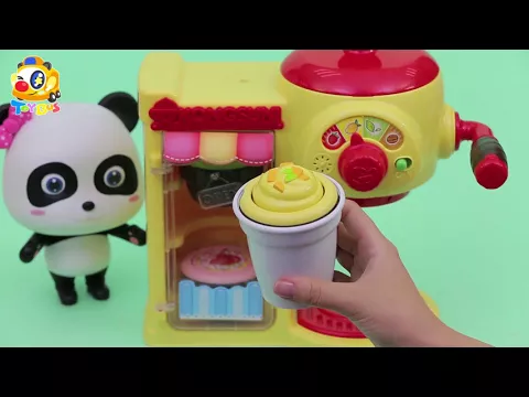 Download MP3 과일즙 만들기|딸기 수박 포도 과일파티|냉장고 토이버스 장난감| Kids Toys | Baby Doll Play | ToyBus