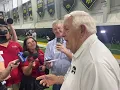 Consultant Tom Moore at Iowa football media day 2026