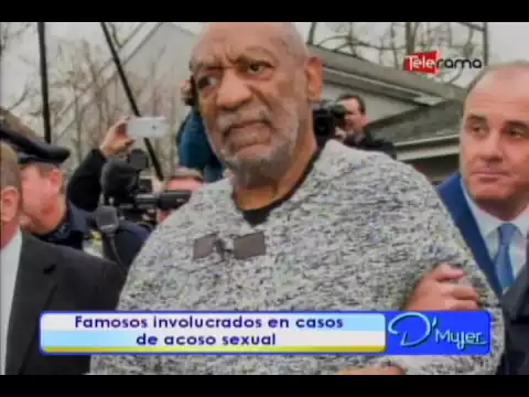 Famosos involucrados en casos de acoso sexual