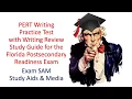 PERT Writing Practice Test - Writing Review Study Guide for the Florida Postsecondary Readiness Exam