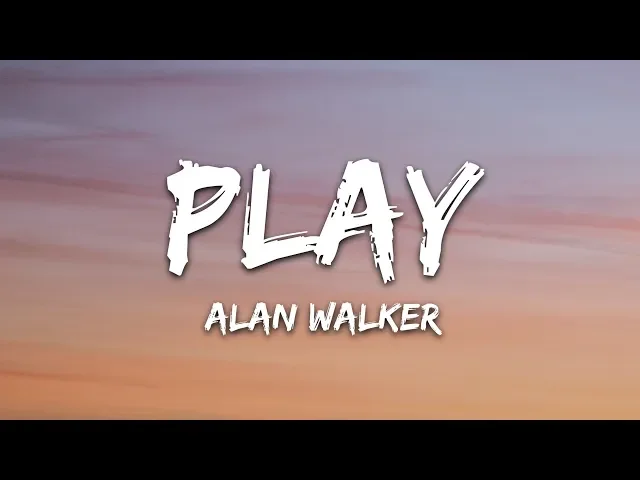 Download MP3 Alan Walker, K-391, Tungevaag, Mangoo - PLAY (Lyrics)