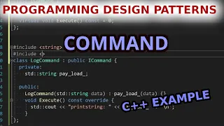 The Command Pattern - Programming Design Patterns