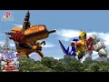 Download Lagu HYAKUJUU SENTAI GAORANGER (PS 1) | POWER RANGERS WILD FORCE | STORY MODE | -NAMATIN