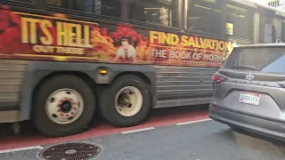 2004-2007 MCI D4500CL Bus on The Queens Bound QM40 Express Bus To Rego Park Queens