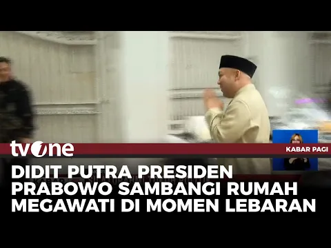 Putra Presiden Prabowo Didit Hediprasetyo Kunjungi Kediaman Megawati