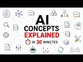 All AI concepts in 30 minutes