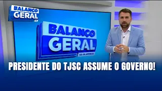 Presidente do TJ de Santa Catarina assume o executivo catarinense nos próximos dias