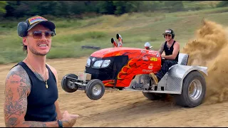 Destroying a pulling tractor in 18 seconds