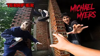 Parkour POV vs Terrifier & Mychael myers || ESCAPING IN REAL LIFE | Ep : 49