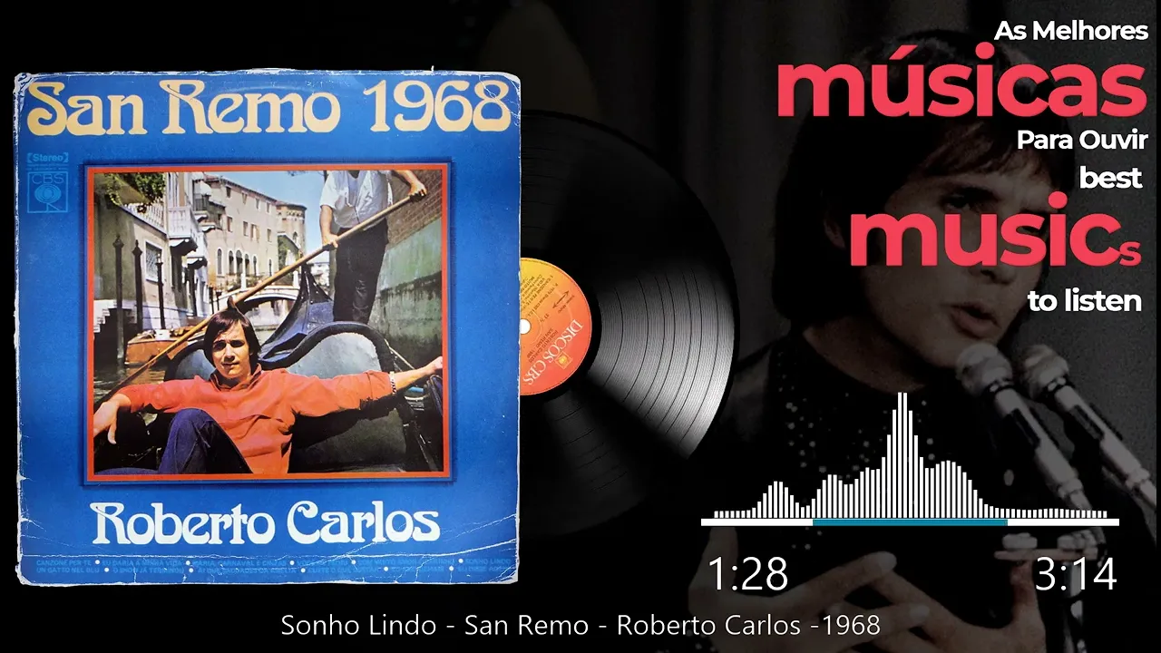 Sonho Lindo - San Remo - Roberto Carlos - 1968