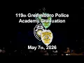 119th Police Academy Graduation