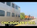 BNSF Racetrack at Route 59 Metra Station August 2023