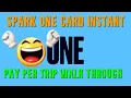 Setting Up WalMart Spark One Card FREE Instant Pay Per Trip Get Paid Instantly Set Up Walk Through