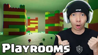 Ruangan Backrooms Terbesar dan Memusingkan - DreamCore Playrooms
