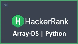 Array-DS Python Hacker Rank Solution