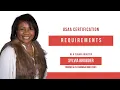 USAA Certification Requirements