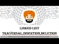 LINKED LIST TRAVERSAL SEARCHING INSERTION DATA STRUCTURE INTRODUCTION TO PROGRAMMING