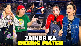 Zainab Boxing Match Buri Tarah Harr Gai😱| Ring Mai Cheating Hui?😡| Mama Papa Ka Reaction😭|Sistrology