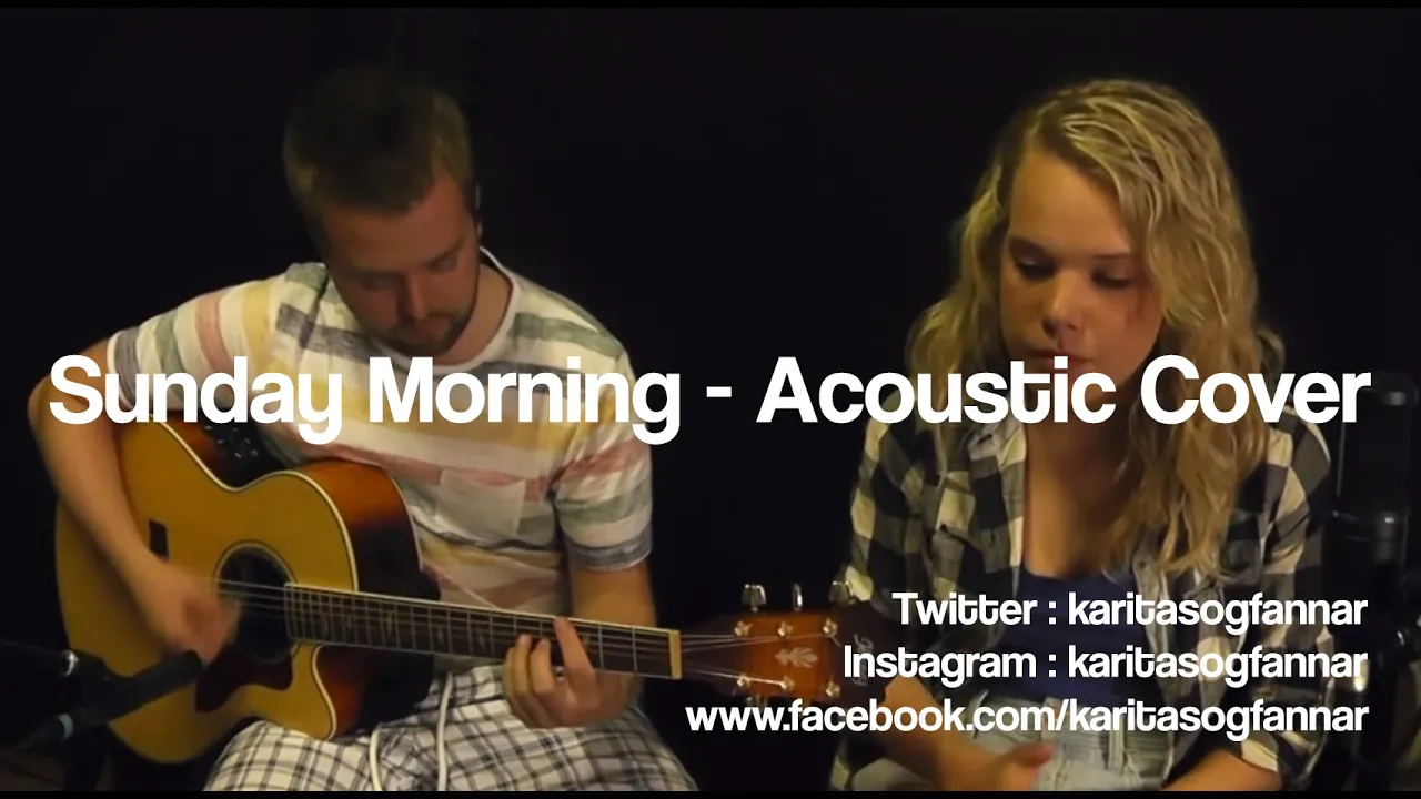 Maroon 5 - Sunday Morning - Acoustic Cover HD