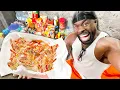 Cooking A High Calorie Fried Fish Meal in Jail