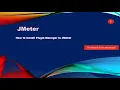 How to Install Plugin Manager in Jmeter