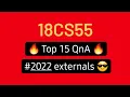 18CS55 Top 15 QnA