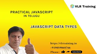 Javascript data types 11 Practical JavaScript Training Telugu JavaScript Tutorial