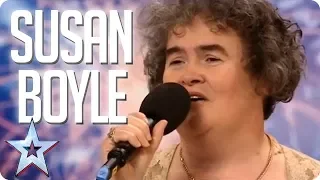 susan boyles first audition i dreamed a dream britains got talent