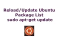 Gooteck - How to Update Reload Ubuntu package list apt-get update