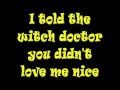 Download Lagu The Witch Doctor - Disco/Party Remix By Cartoons