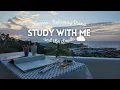 QUICK 30 MIN STUDY WITH ME and the clouds☁️Calm Piano 🎹 or how to overcome procrastination