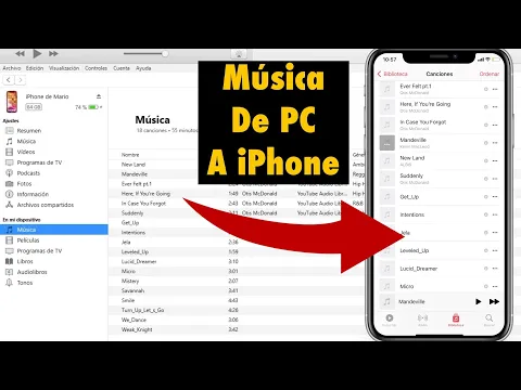 Download MP3 Cómo pasar musica de la computadora al iPhone
