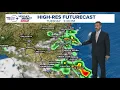 Extreme heat Tuesday with strong thunderstorms and heavy rain expected by the evening hours