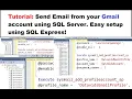 Send Email from SQL Server Stored Procedures SQL Express