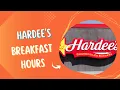 Hardee s Breakfast Hours