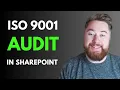 Build an ISO 9001 Audit System with SharePoint in 10 MINUTES