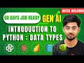 Introduction To Python Vol 2 Data Types