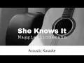 Download Lagu Maggie Lindemann - She Knows It (Acoustic Karaoke)