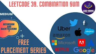 Leetcode 39 Combination Sum