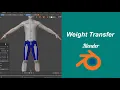 Weight transfer in blender in 1minute