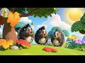 Five Little Porcupines Prickle Prickle Prickle | Silly Animal Song & Counting Rhyme